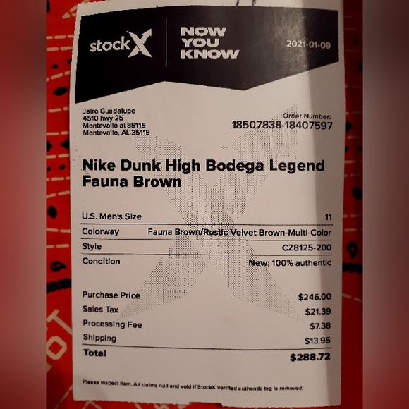 "BODEGA" dunk sp high - Picture 5 of 5